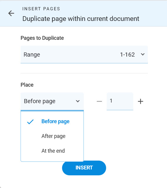 Duplicate PDF page - How to duplicate a PDF - Soda PDF Desktop