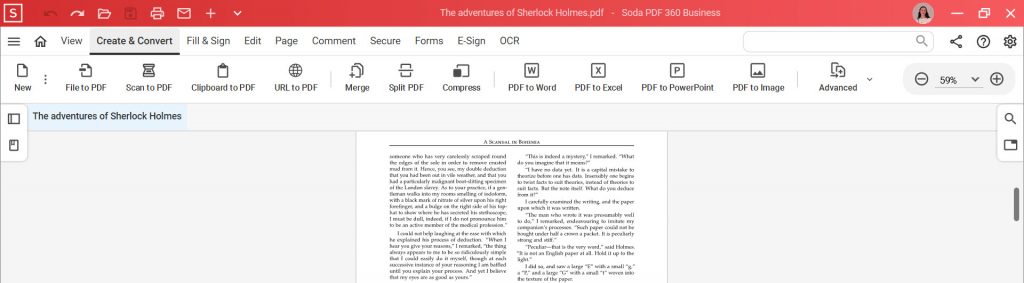 Split PDF - Soda PDF Desktop