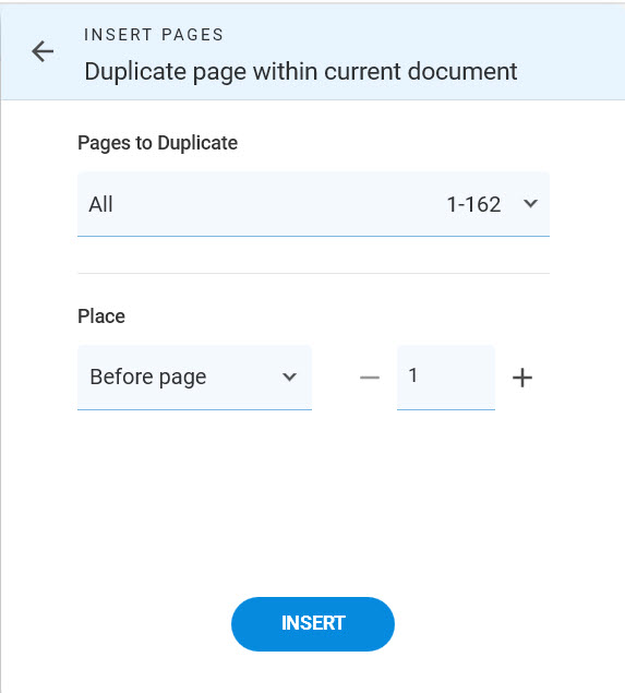 Choose pages to duplicate - How to duplicate a page in PDF - Soda PDF Desktop