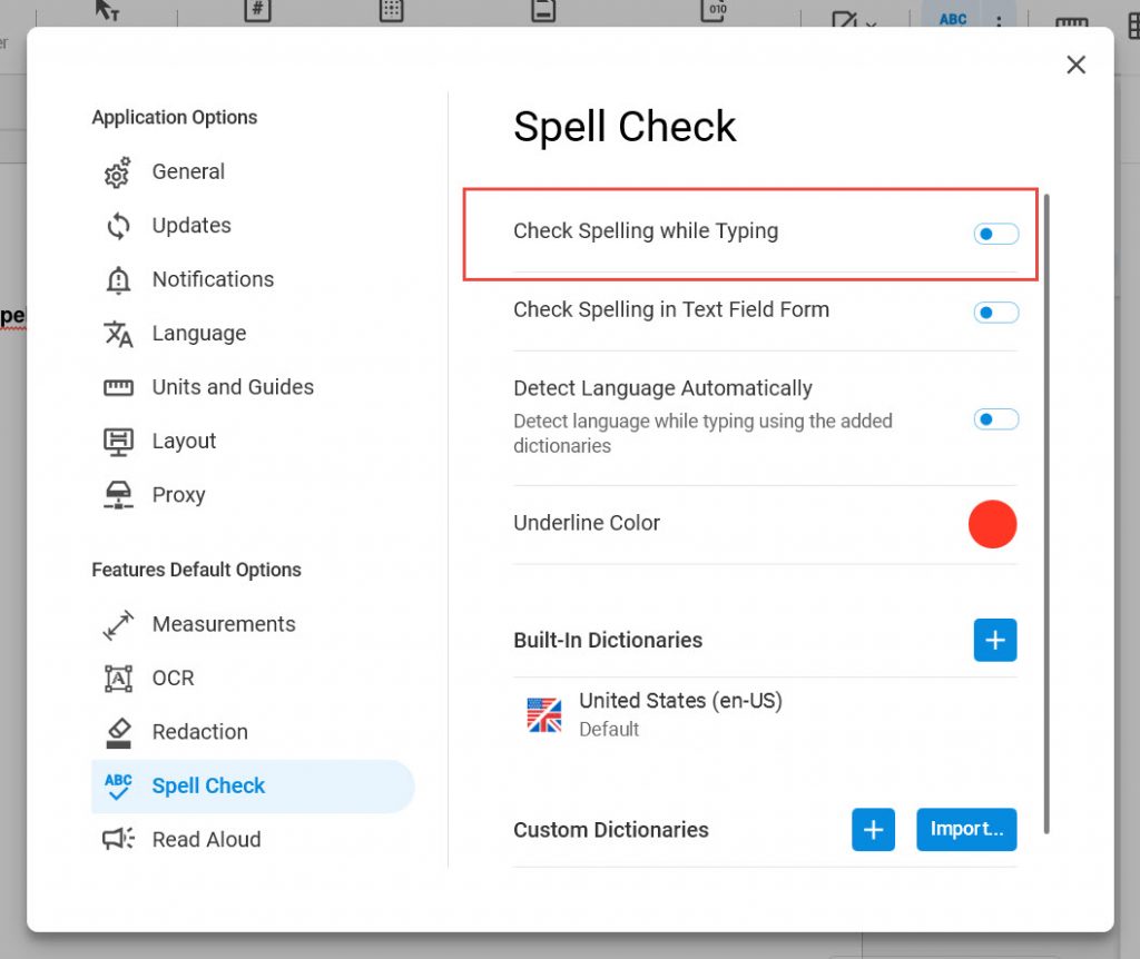 How to enable spell checking in a PDF - Soda PDF